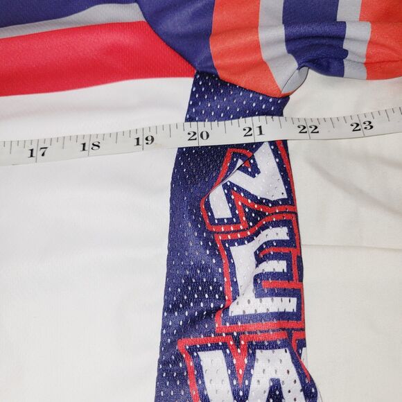 New York NY Cycling Jersey Mens XL Full Zip All Over Print Big Apple Athleisure - Picture 10 of 13